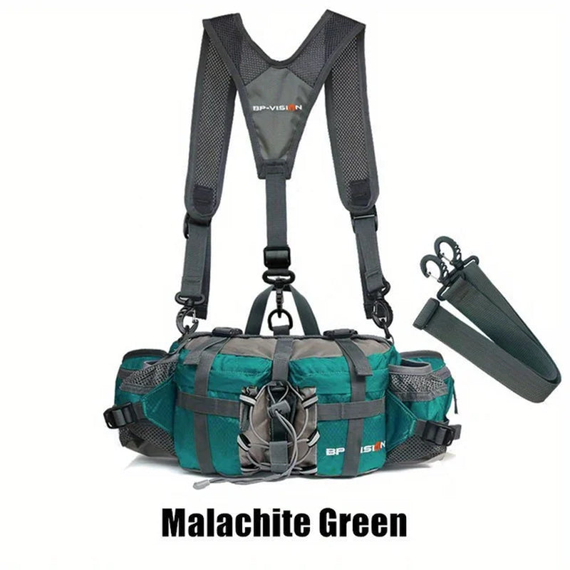 Outdoor Sports Waist Bag Hiking Cycling Climbing Storage Bag Versatile Travel Mountaineering Waist Bag