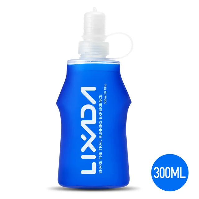 Lixada Folding Hydration Water Bottle: BPA-Free & Lightweight - Perfect for Outdoor Activities